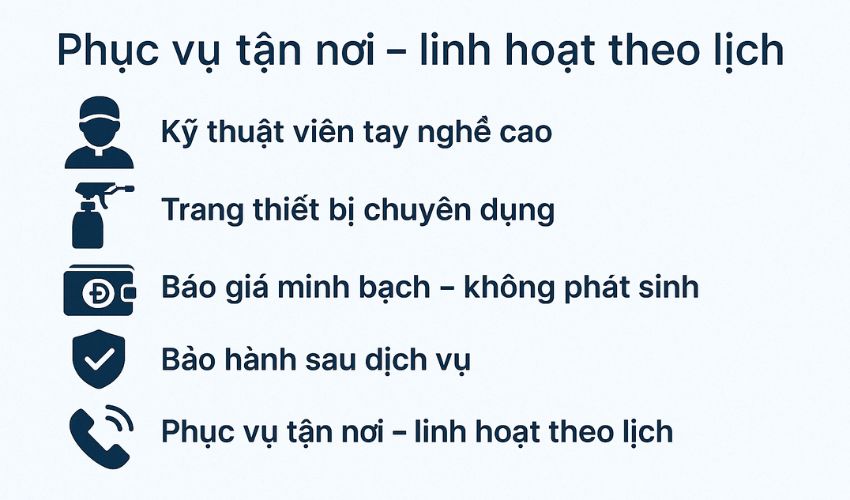 Vì sao nên chọn chúng tôi?
