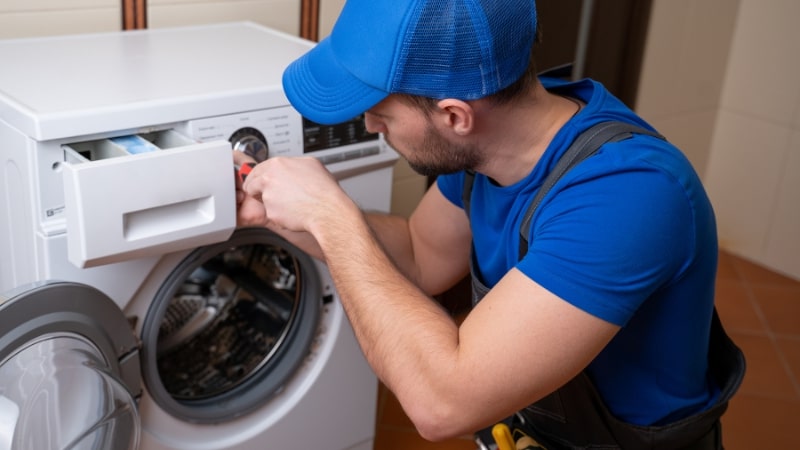Quy trình sửa máy giặt tại Điện Máy Trí Thức