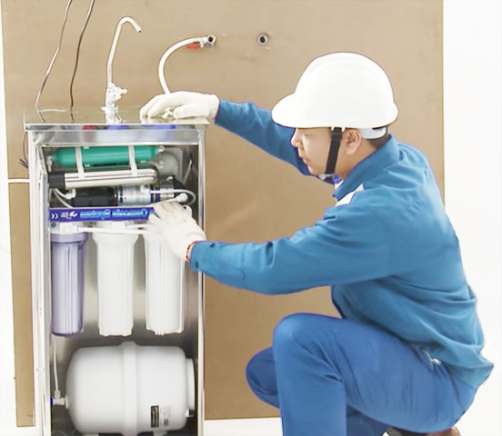 Quy trình sửa máy lọc nước tại Điện Máy Trí Thức