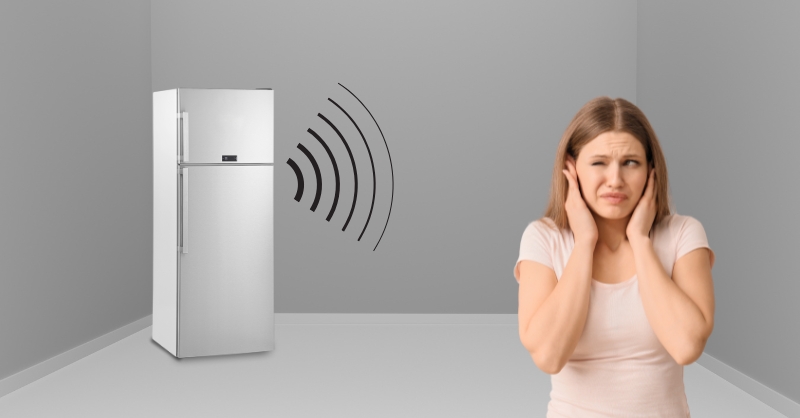 Tủ lạnh phát ra tiếng ồn lớn bất thường
